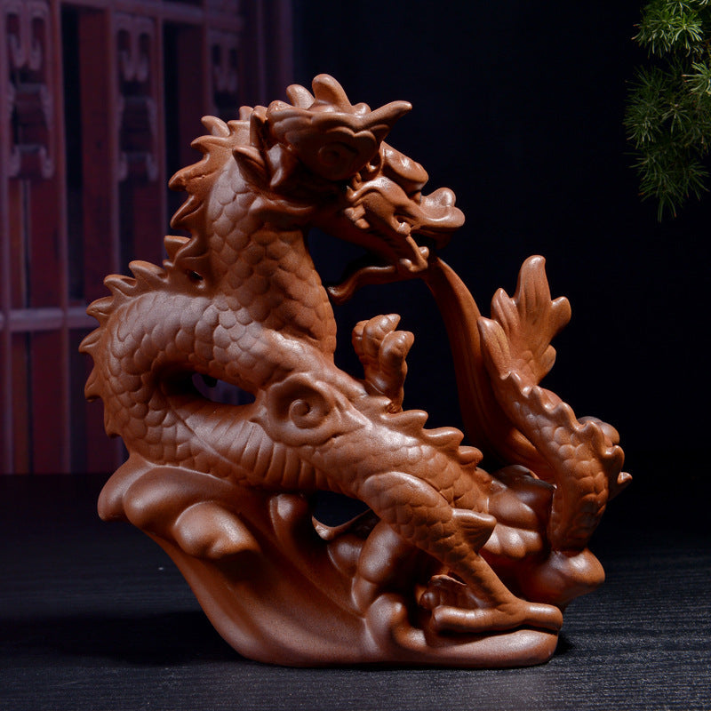 Creative Backflow Incense Burner - Dragon Design