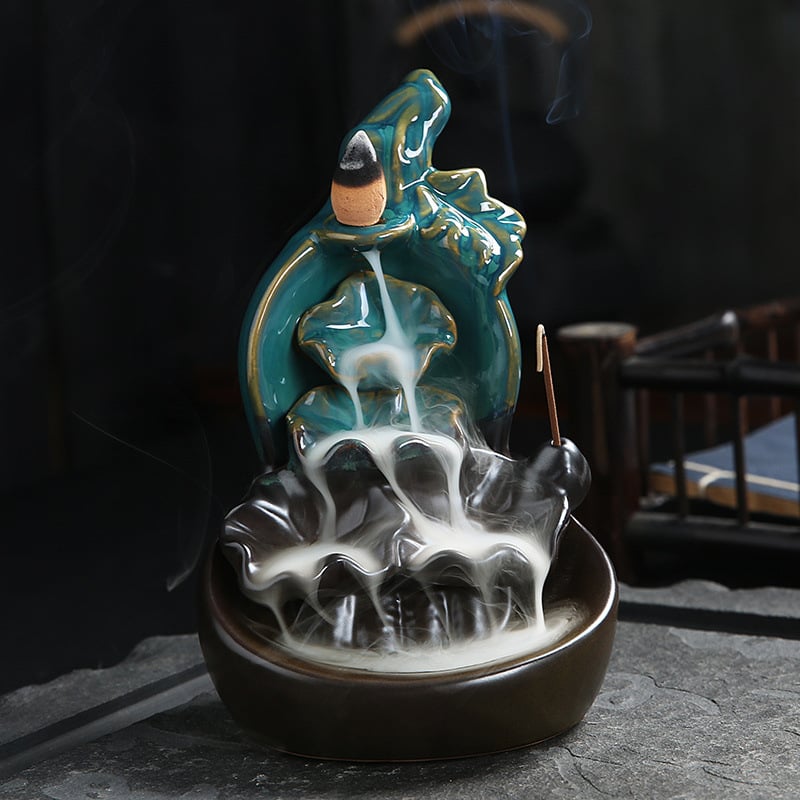 Zisha Backflow Ceramic Aromatherapy Incense Holder