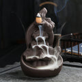 Zisha Backflow Ceramic Aromatherapy Incense Holder