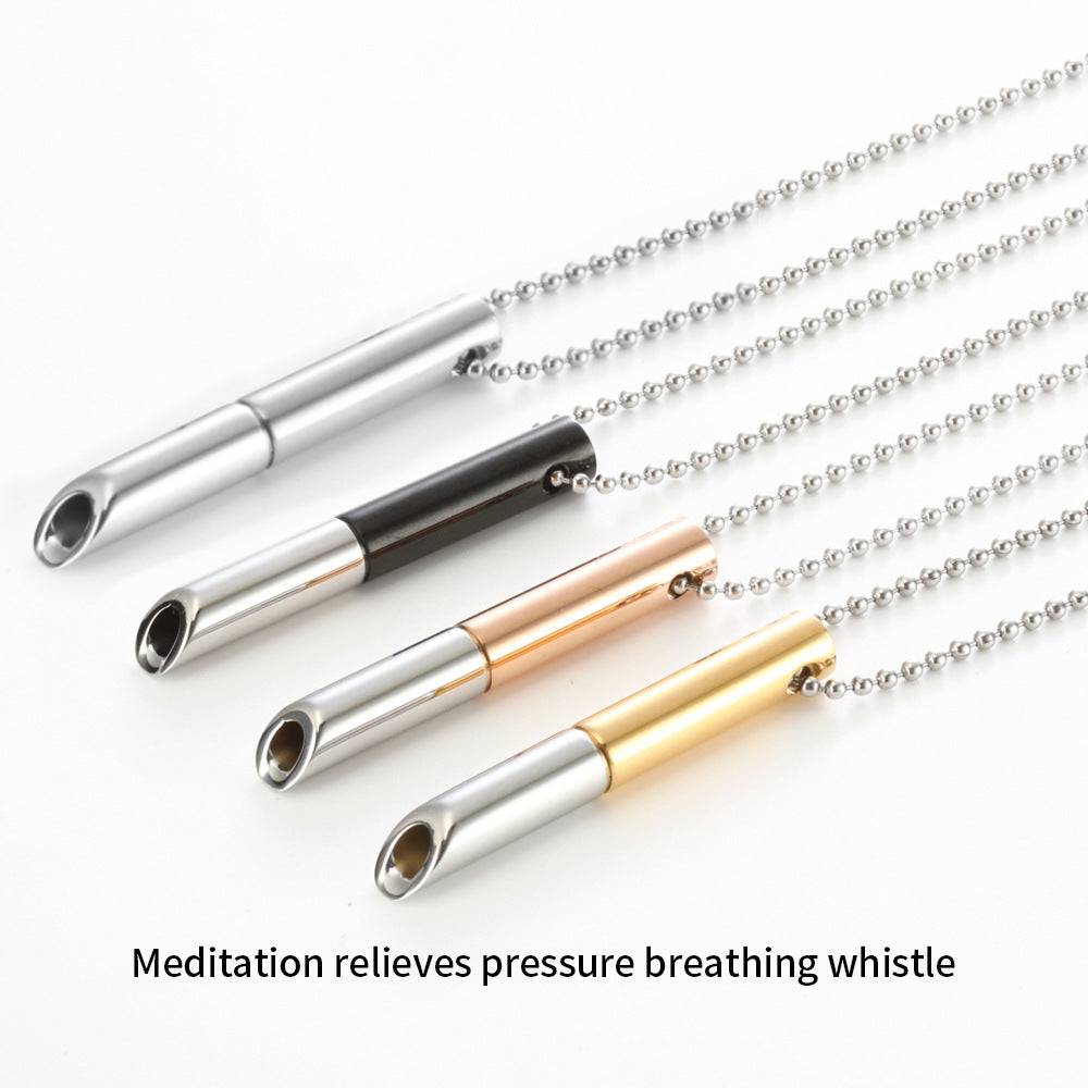 Cross-Border Meditation Mindfulness Pendant Necklace