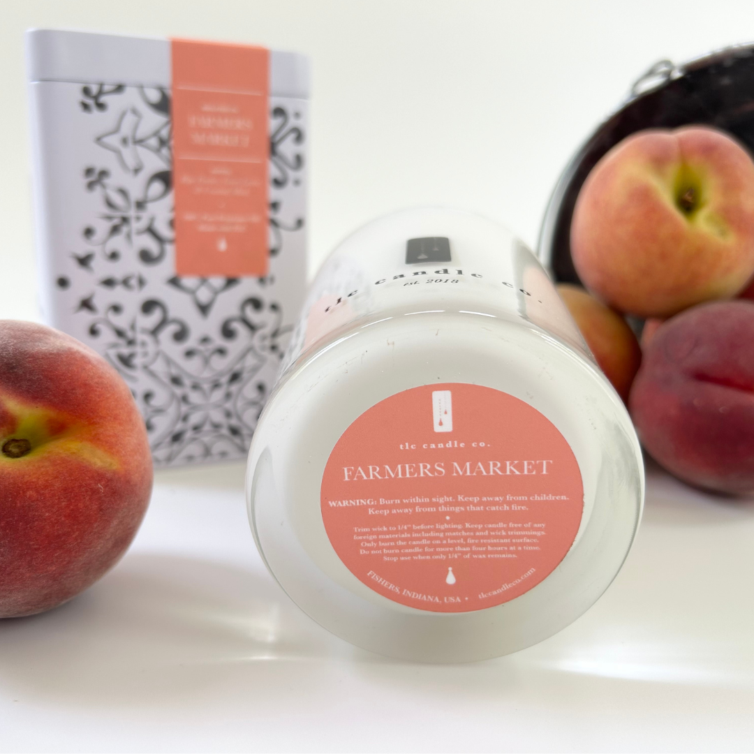 TLC Candle Co. "Farmer's Market" Hand Poured 11oz Jar Candle