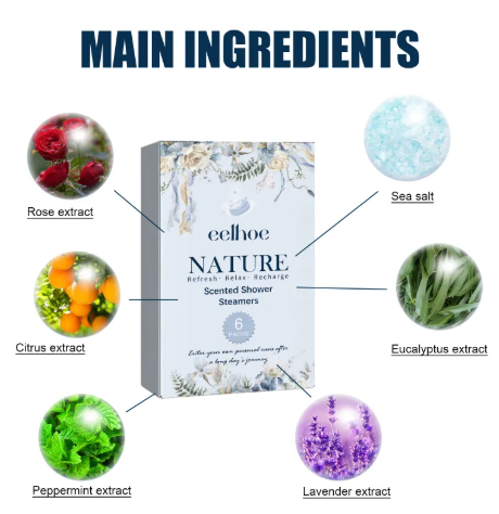 Refreshing Shower Bombs Stress Relief And Relaxation