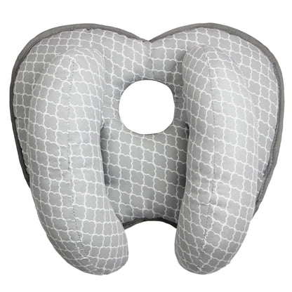 vocheer 2 in 1 Baby Travel Pillow Baby Head Support Pillow Stroller Pillow with Banana Neck Pillow for Newborn Grey…