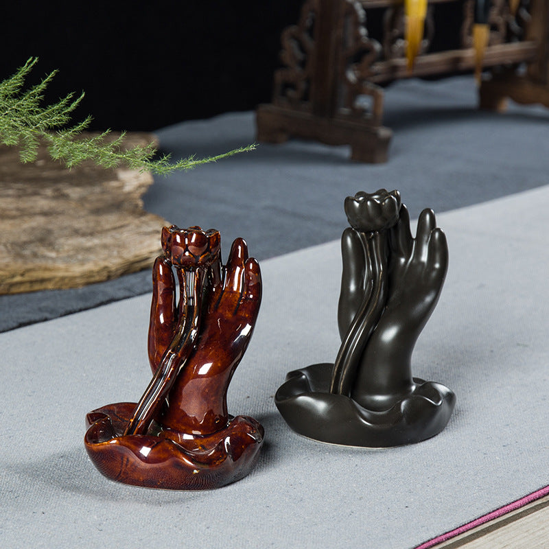 Ceramic Incense Burner with Creative Design and Aroma