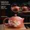 Dragon And Phoenix Pot Red Mud