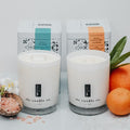 "Take Me There" Seaside and Costa Del Azahar Luxury 2-Wick Soy Candle Gift Set