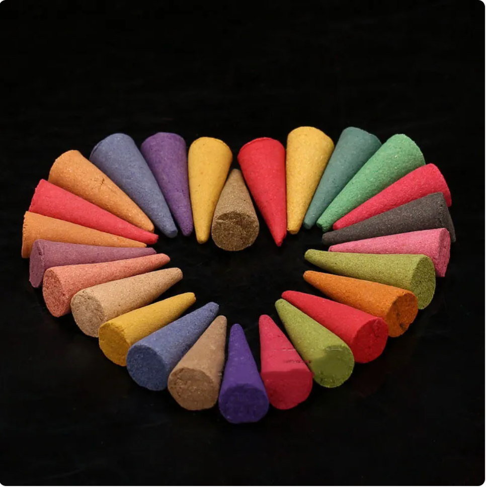 Aromatherapy Cone Incense for Indoor Air