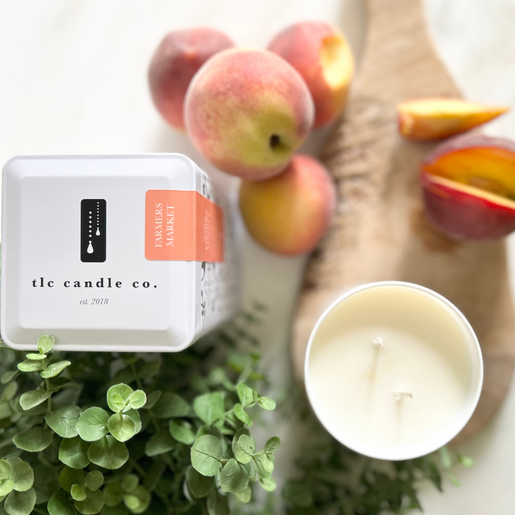 TLC Candle Co. "Farmer's Market" Hand Poured 11oz Jar Candle