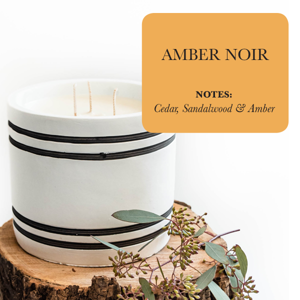 Amber Noir Candle
