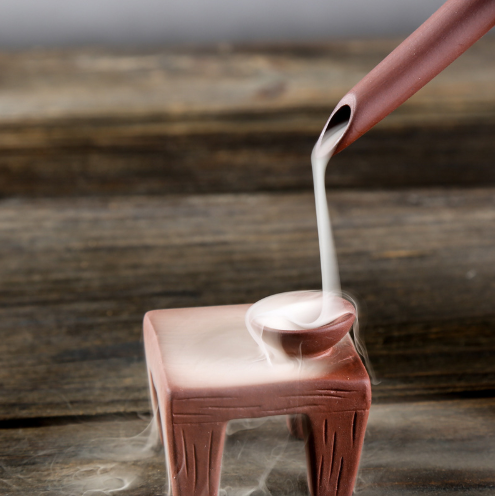 Ceramic Backflow Incense Burner Decorative Piece